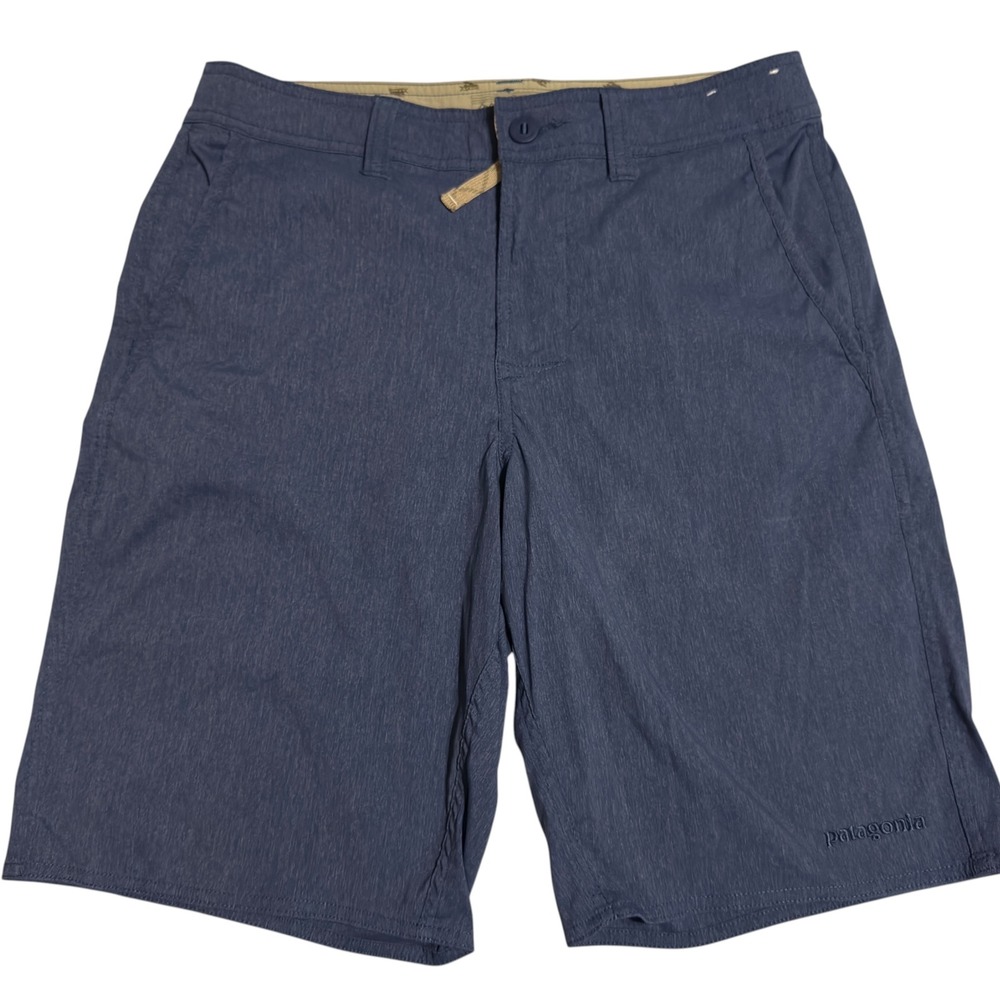Patagonia Wavefarer Walk Board Shorts Mens 29 Blue Hybrid Surf Hiking Fishing